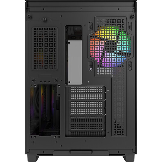 Корпус Case ID-Cooling VIEW 510 ARGB Black ATX/win TG/4 fans/Gen2 Type C/CPU 162mm/GPU 407mm/ no PSU