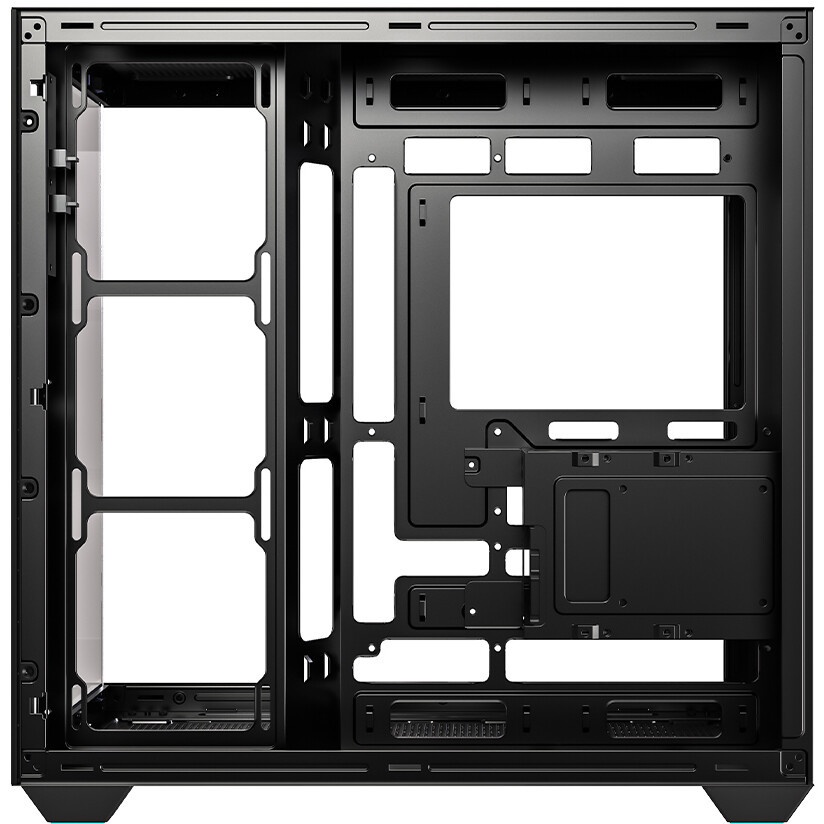 Корпус Case ID-Cooling VIEW 510 ARGB Black ATX/win TG/4 fans/Gen2 Type C/CPU 162mm/GPU 407mm/ no PSU