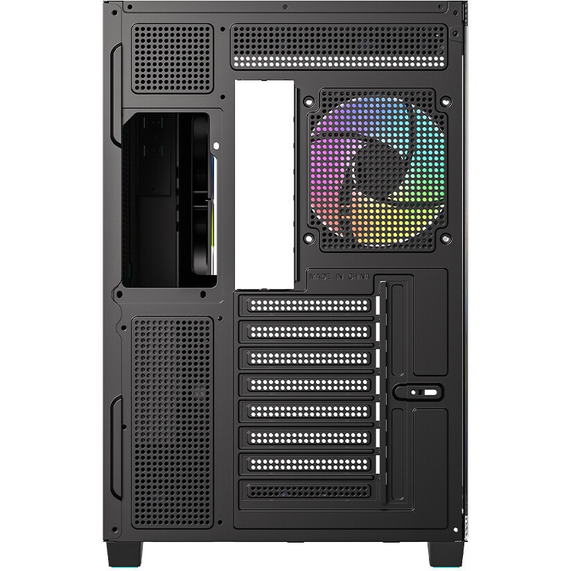 Корпус Case ID-Cooling VIEW 510 ARGB Black ATX/win TG/4 fans/Gen2 Type C/CPU 162mm/GPU 407mm/ no PSU