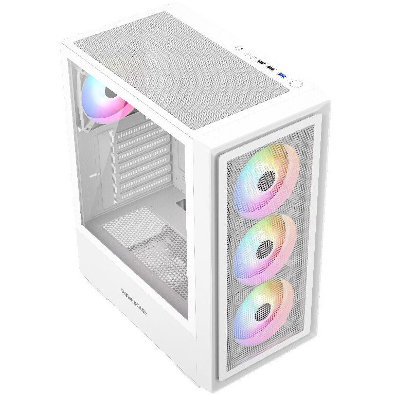 Корпус ID-Cooling Корпус Case ID-Cooling WARE 310 ARGB White ATX/ win TG/ 4 fans/ Type C/ CPU 160mm/