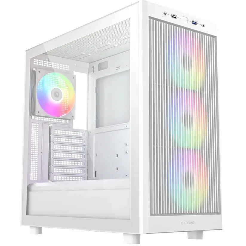 Корпус ID-Cooling Корпус Case ID-Cooling WARE 310 ARGB White ATX/ win TG/ 4 fans/ Type C/ CPU 160mm/