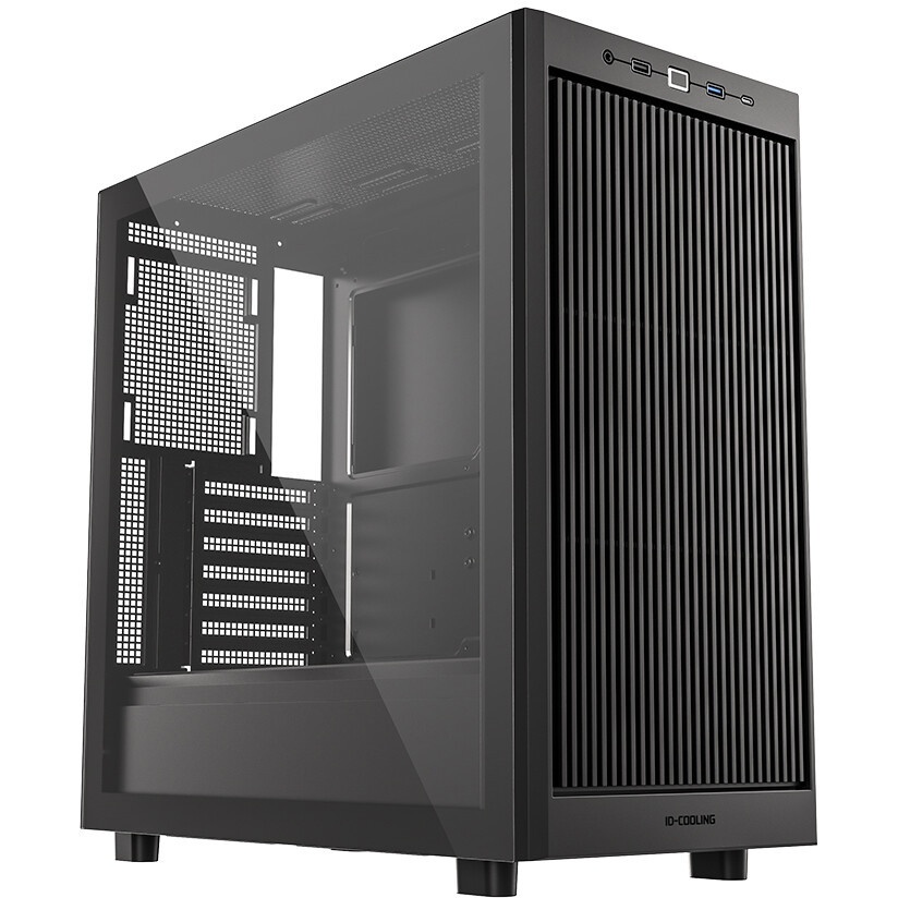 Корпус ID-Cooling Корпус Case ID-Cooling WARE 310 Black ATX/ win TG/ no fan/ Type C/ CPU 160mm/ GPU