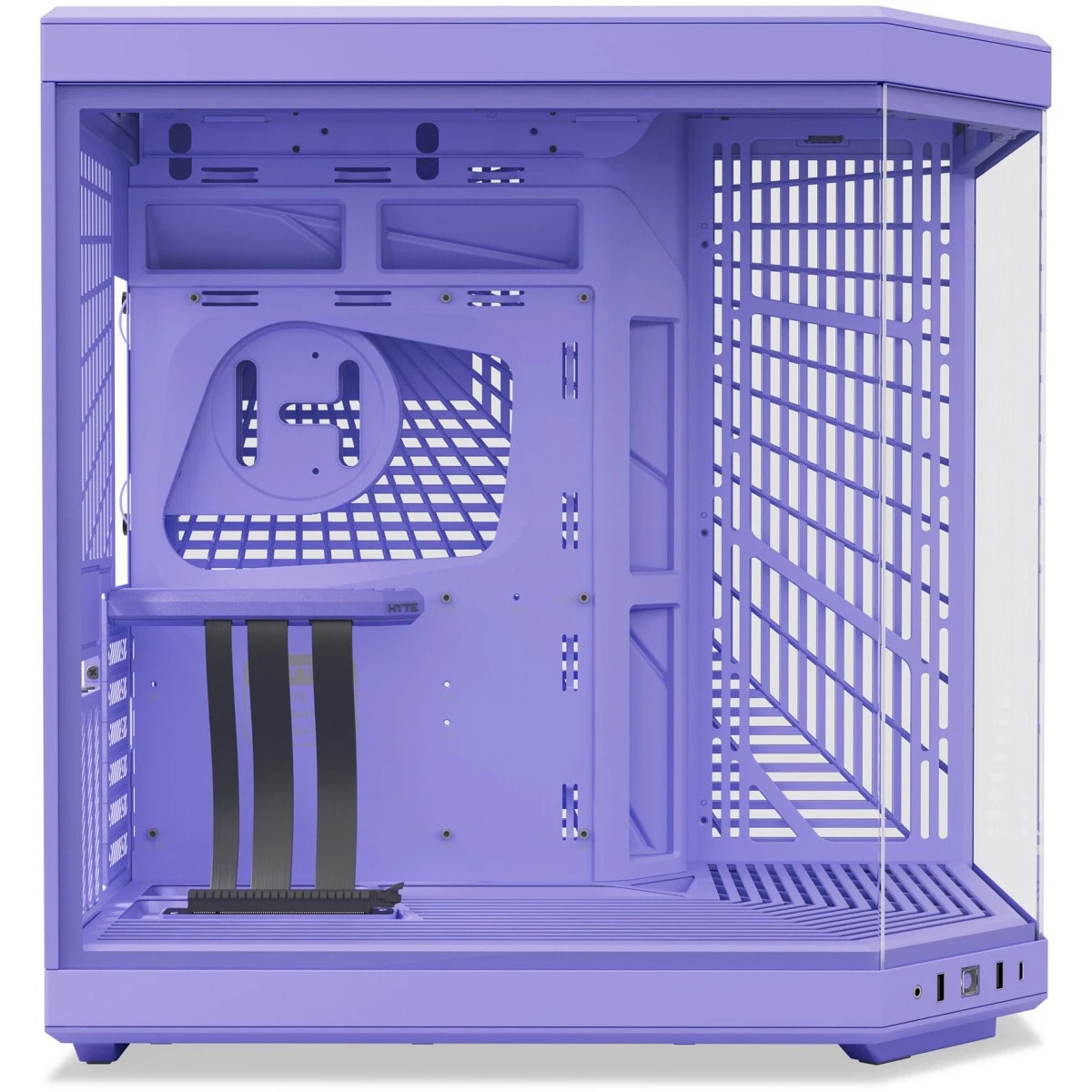 Корпус без блока питания Case HYTE Y70, Midi-Tower, TG, no fans, 2xUSB-A 3.2, 1xUSB Type-C, E-ATX, A
