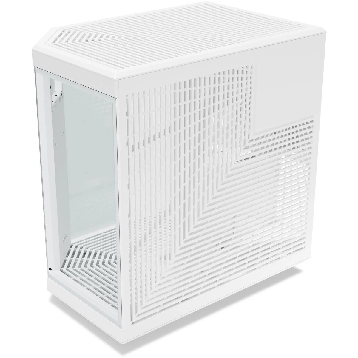 Корпус без блока питания Case HYTE Y70 Touch Infinite, Midi-Tower, TG, LCD, no fans, 2xUSB-A 3.2, 1x