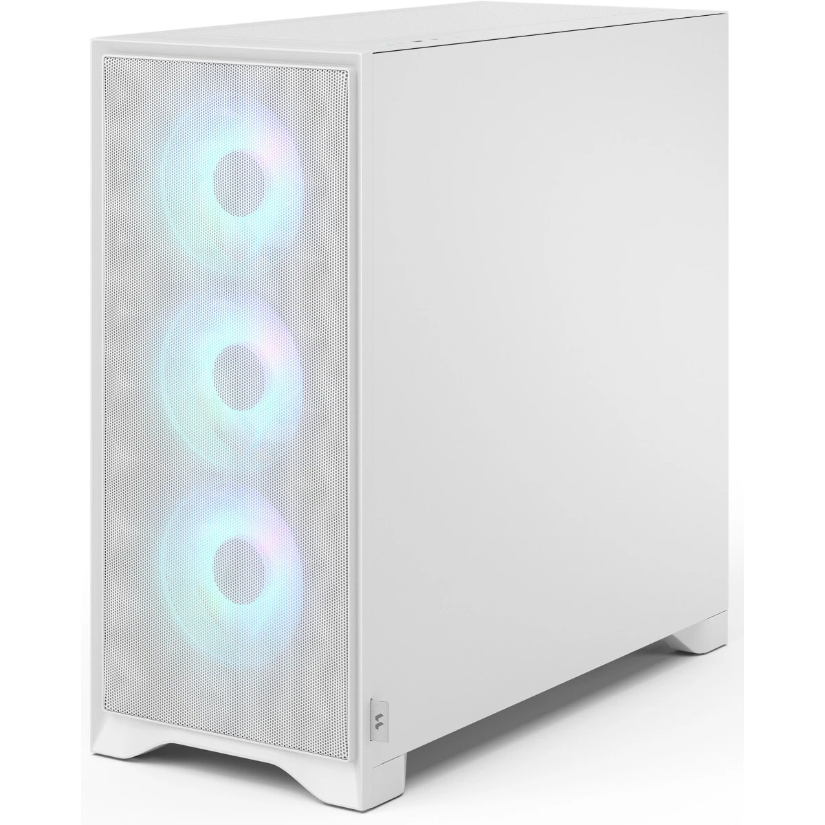 Корпус ПК без блока питания/ Case Fractal Design Pop 2 Air TG RGB, Midi-Tower, 3x120mm, 1xUSB-C + 1x