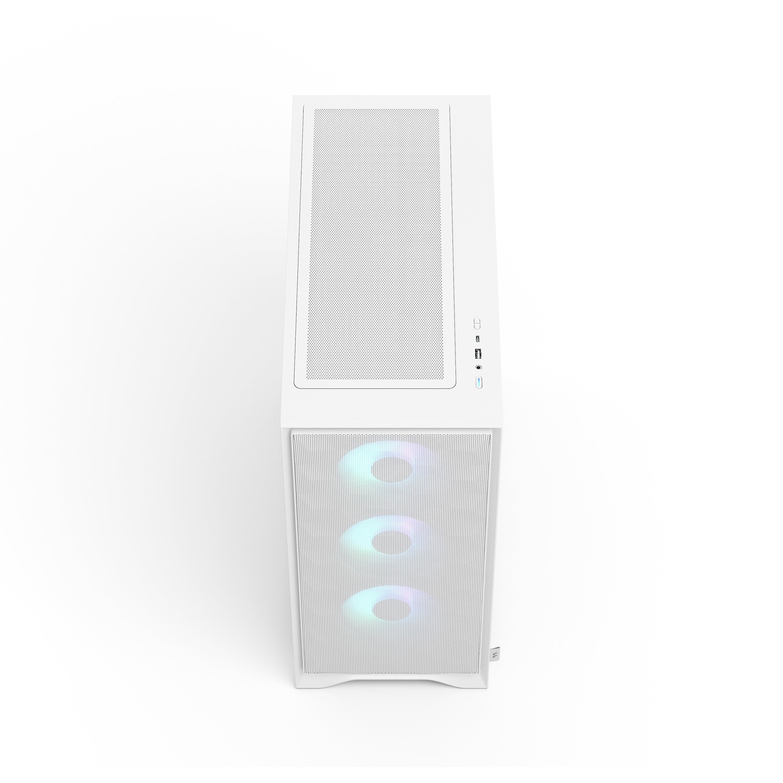 Корпус ПК без блока питания/ Case Fractal Design Pop 2 Air TG RGB, Midi-Tower, 3x120mm, 1xUSB-C + 1x