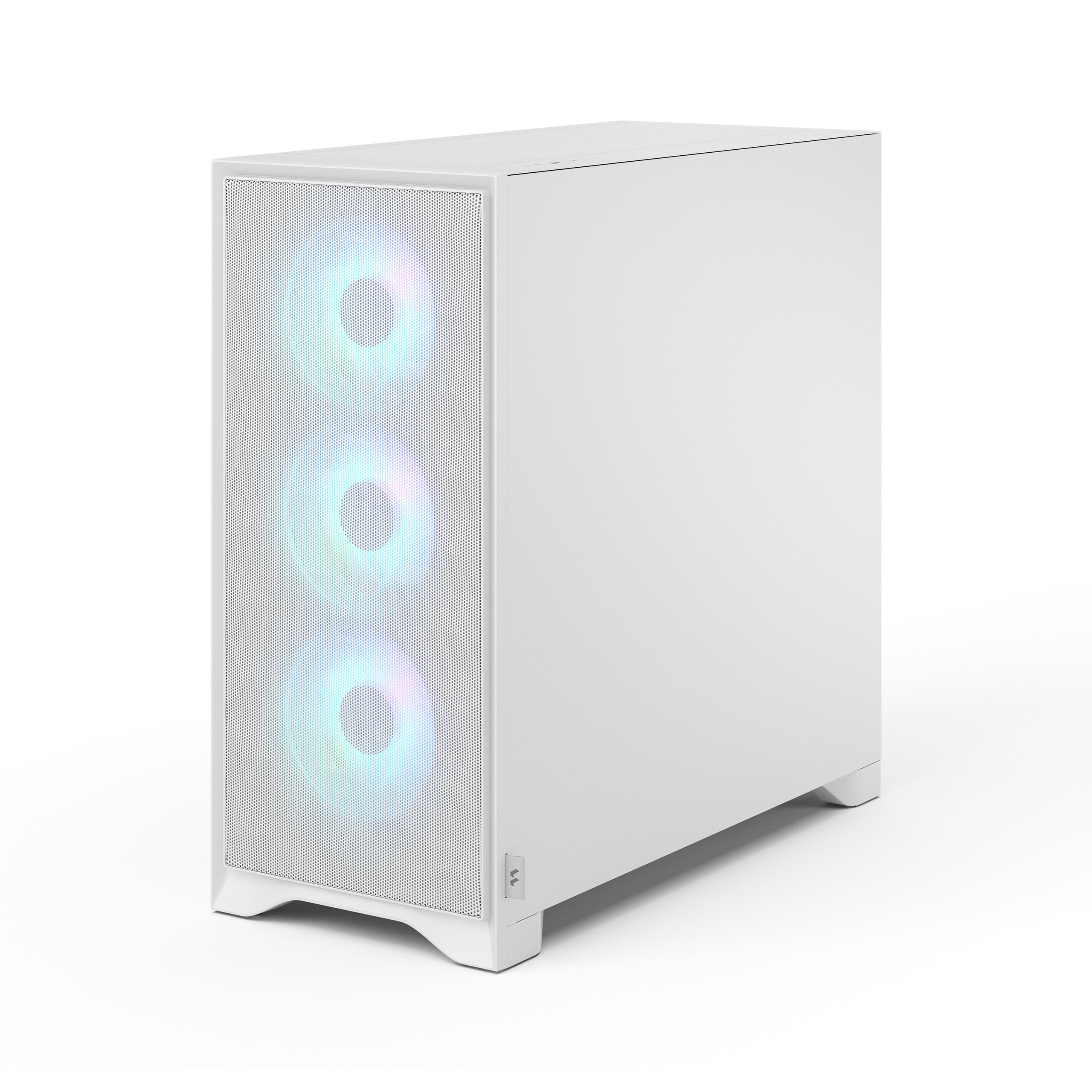 Корпус ПК без блока питания/ Case Fractal Design Pop 2 Air TG RGB, Midi-Tower, 3x120mm, 1xUSB-C + 1x