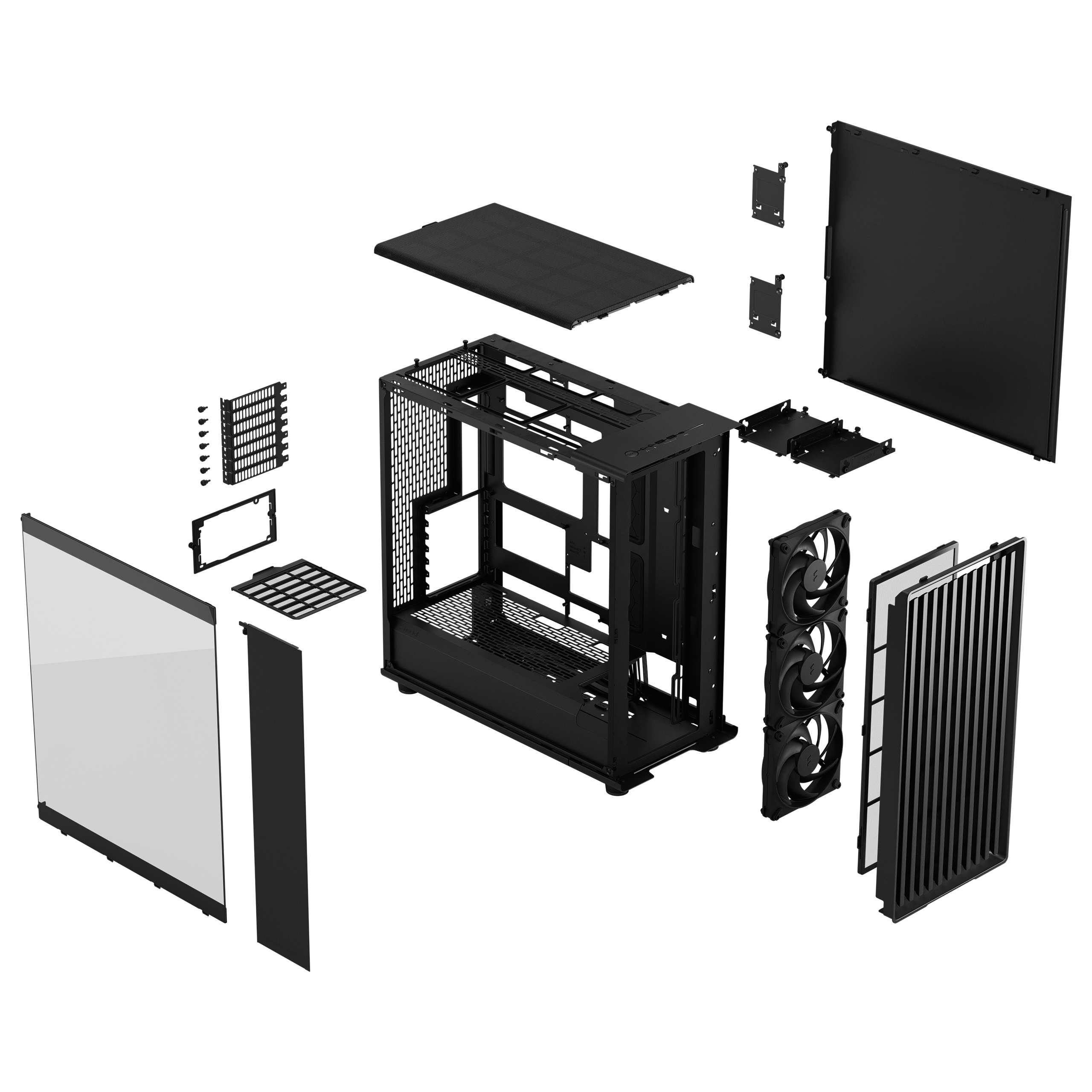 Корпус ПК без блока питания/ Case Fractal Design North XL Momentum Edition, Full-Tower, 3x140mm, 2xU