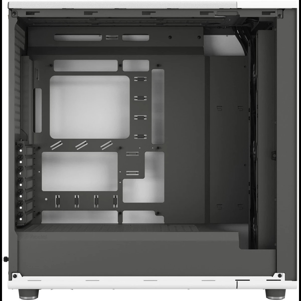 Корпус ПК без блока питания/ Case Fractal Design North XL RC Chalk TG Clear, Full-Tower, 3x140mm, 2x