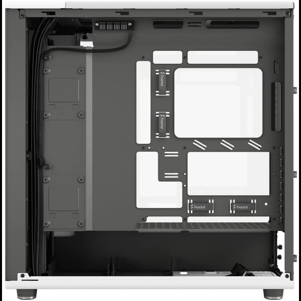 Корпус ПК без блока питания/ Case Fractal Design North XL RC Chalk TG Clear, Full-Tower, 3x140mm, 2x