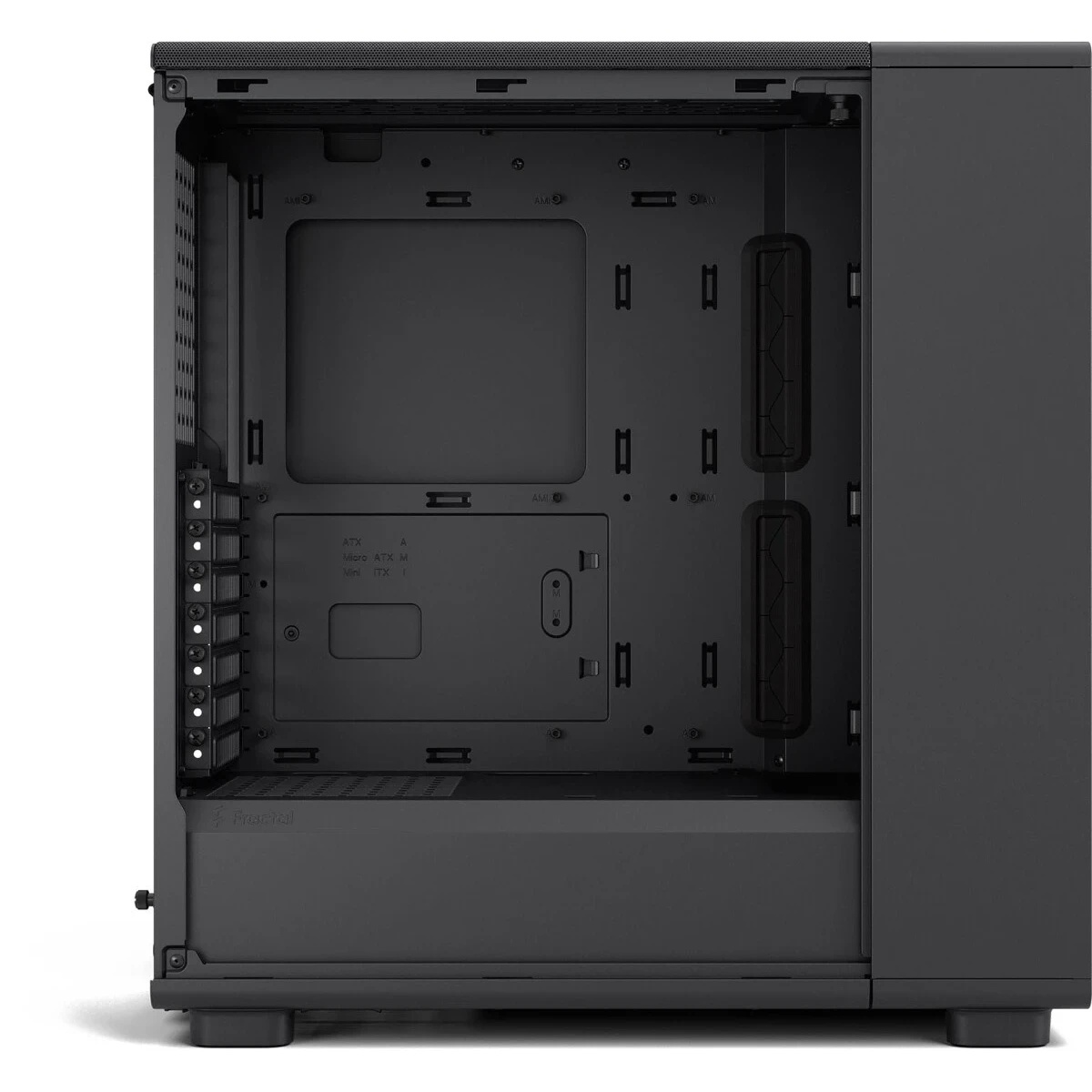 Корпус ПК без блока питания/ Case Fractal Design Epoch Solid, Midi-Tower, 3x120mm, 2xUSB-A 3.2 + 1xU