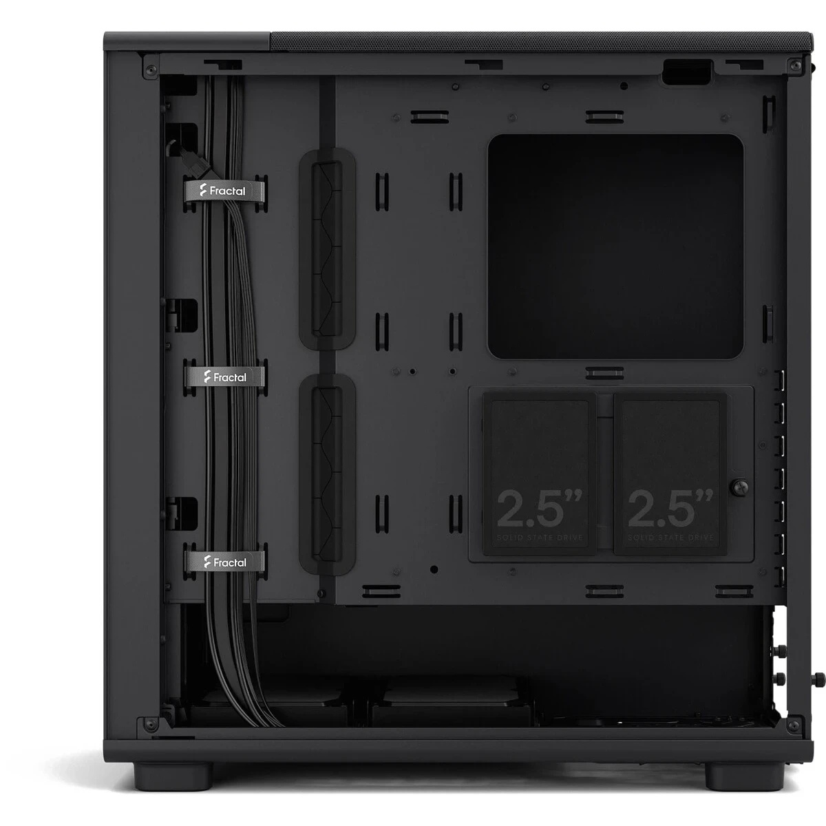 Корпус ПК без блока питания/ Case Fractal Design Epoch Solid, Midi-Tower, 3x120mm, 2xUSB-A 3.2 + 1xU