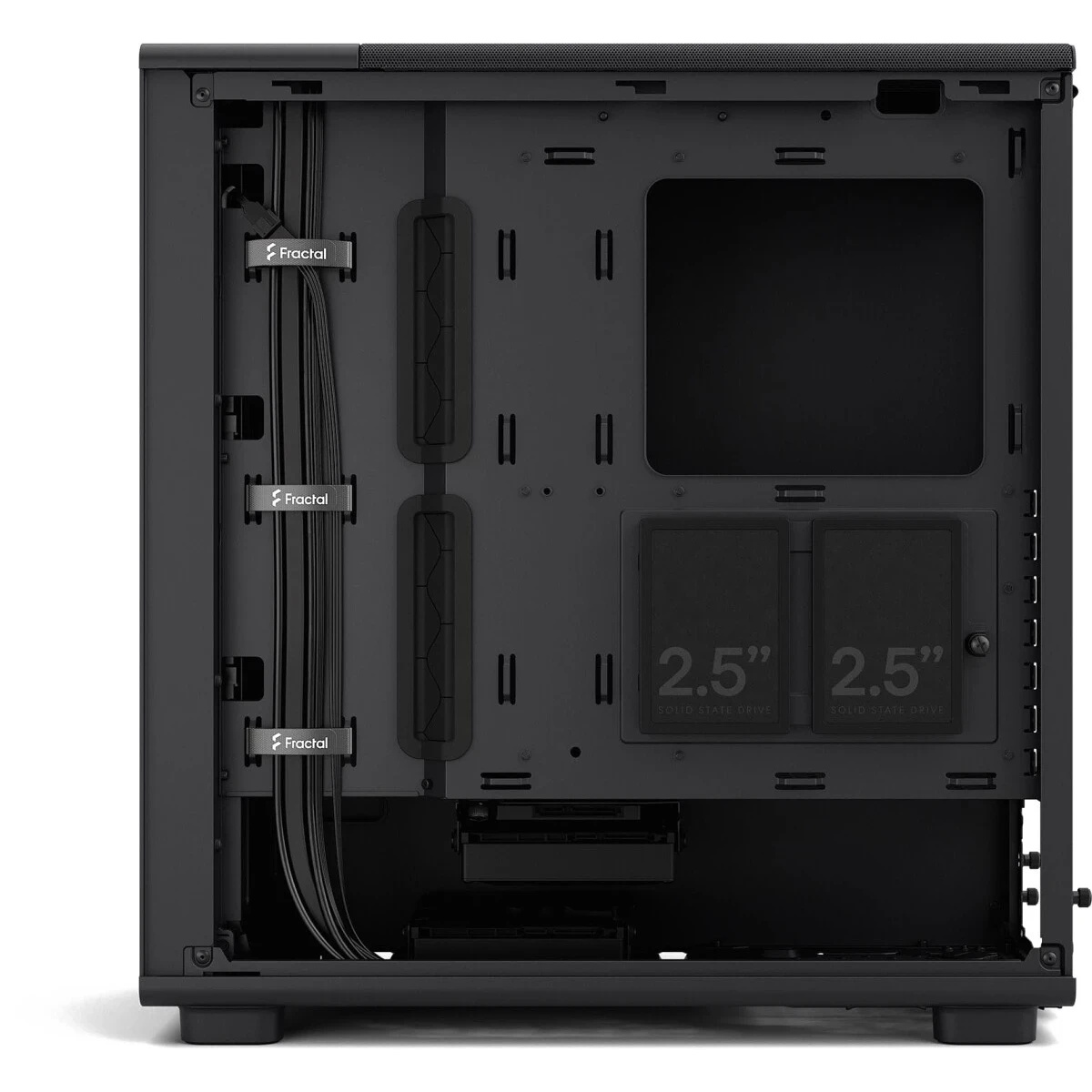 Корпус ПК без блока питания/ Case Fractal Design Epoch Solid, Midi-Tower, 3x120mm, 2xUSB-A 3.2 + 1xU