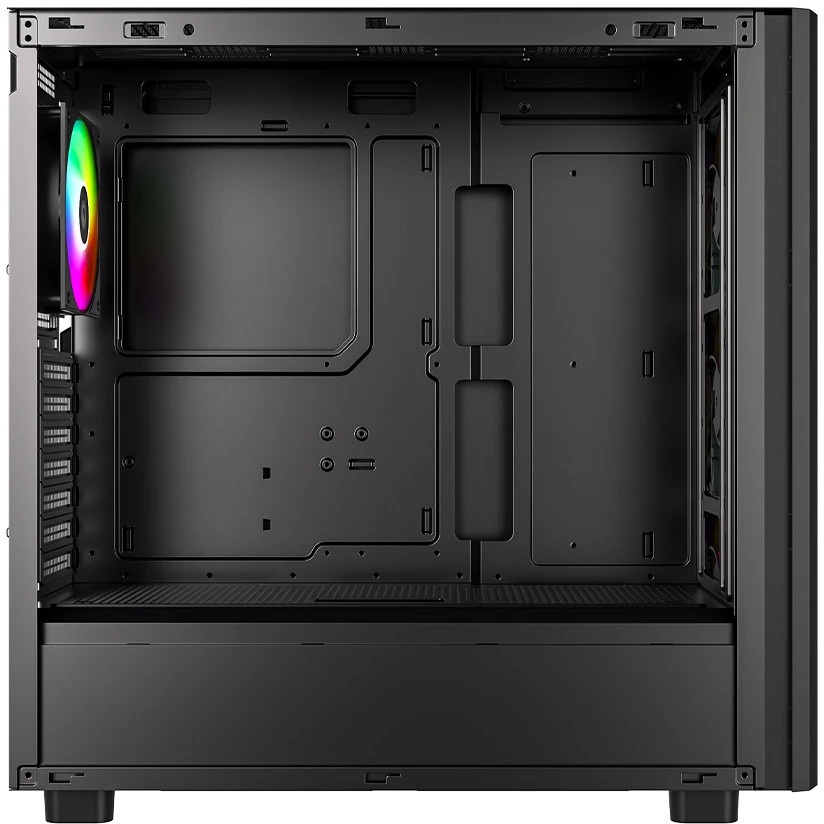 Корпус ID-Cooling Ware 510 черный без БП ATX 7x120mm 5x140mm 1xUSB2.0 1xUSB3.0 audio bott PSU