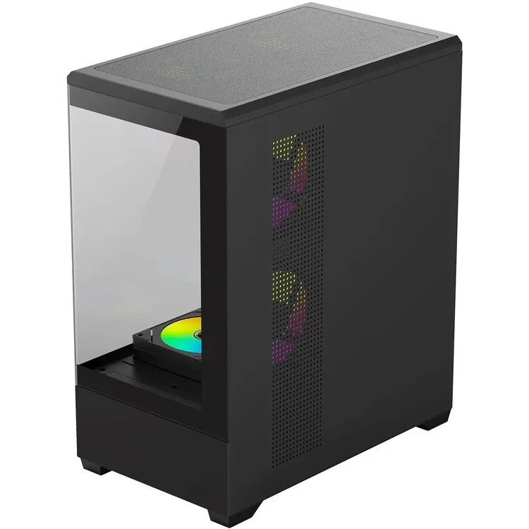 Корпус Bloody CC-127 черный без БП E-ATX 7x120mm 1xUSB2.0 2xUSB3.0 audio bott PSU