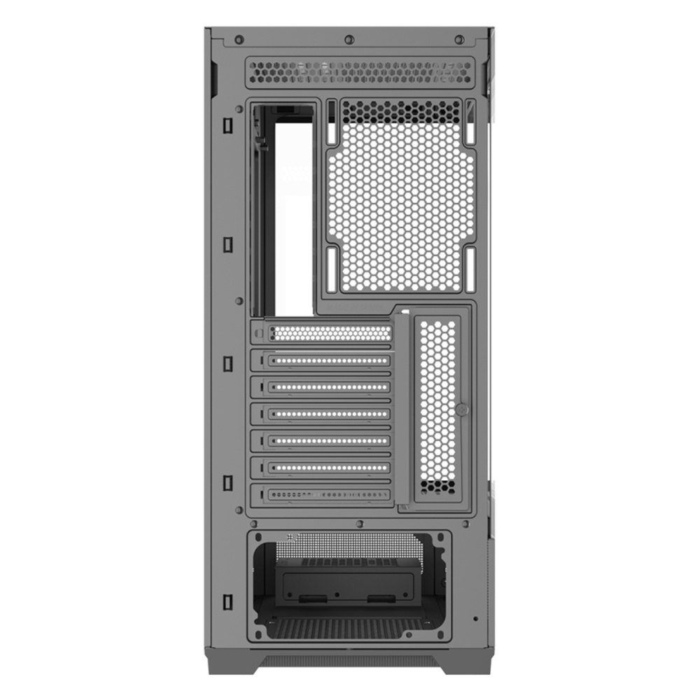 Корпус ПК без блока питания Case SAMA V43E Black, Midi-Tower, TG, no fans, 2xUSB 3.0 + 1xUSB 3.2 Typ