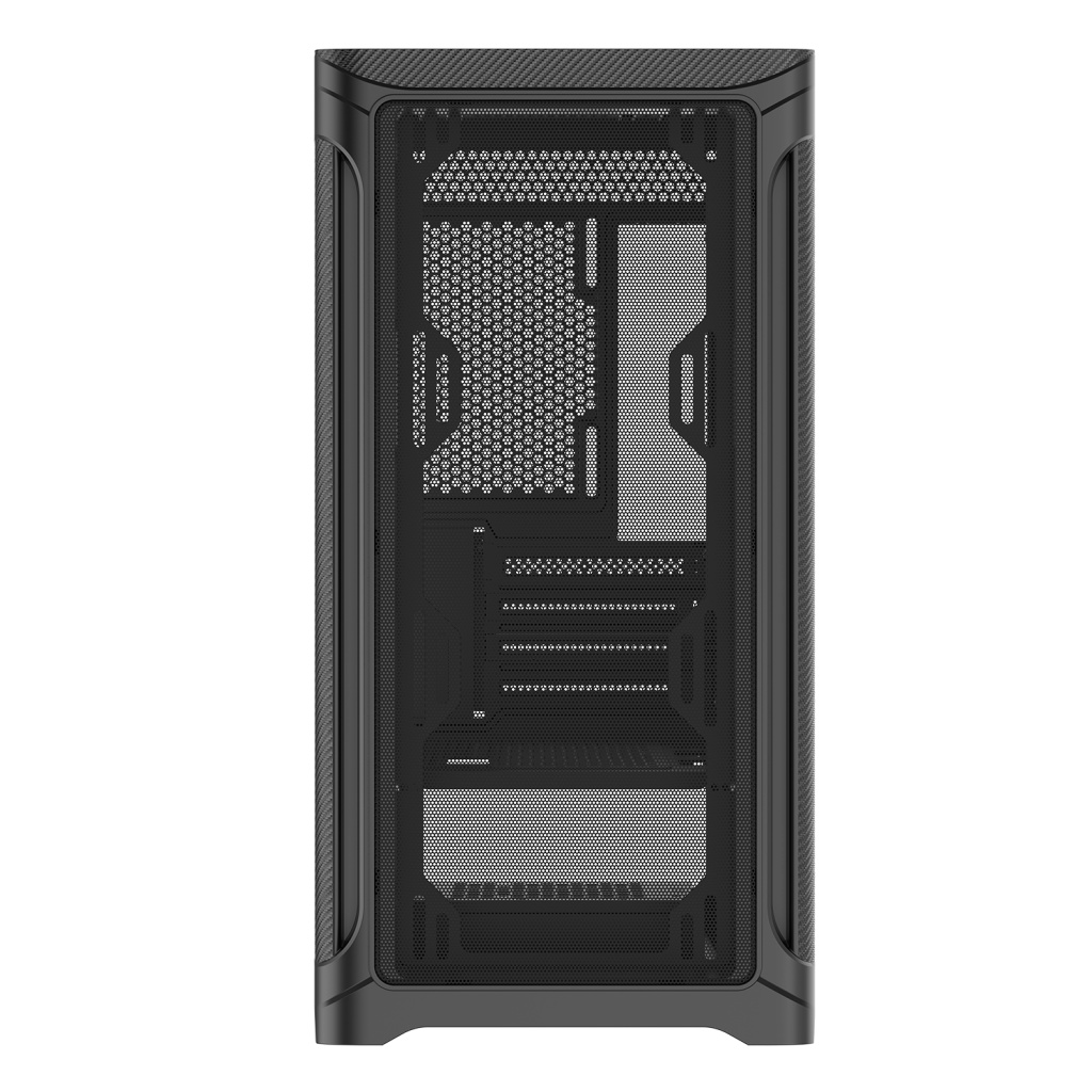 Корпус ПК без блока питания Case SAMA S31E Black, Midi-Tower, TG, no fans, 2xUSB 3.0 + 1xUSB 3.2 Typ