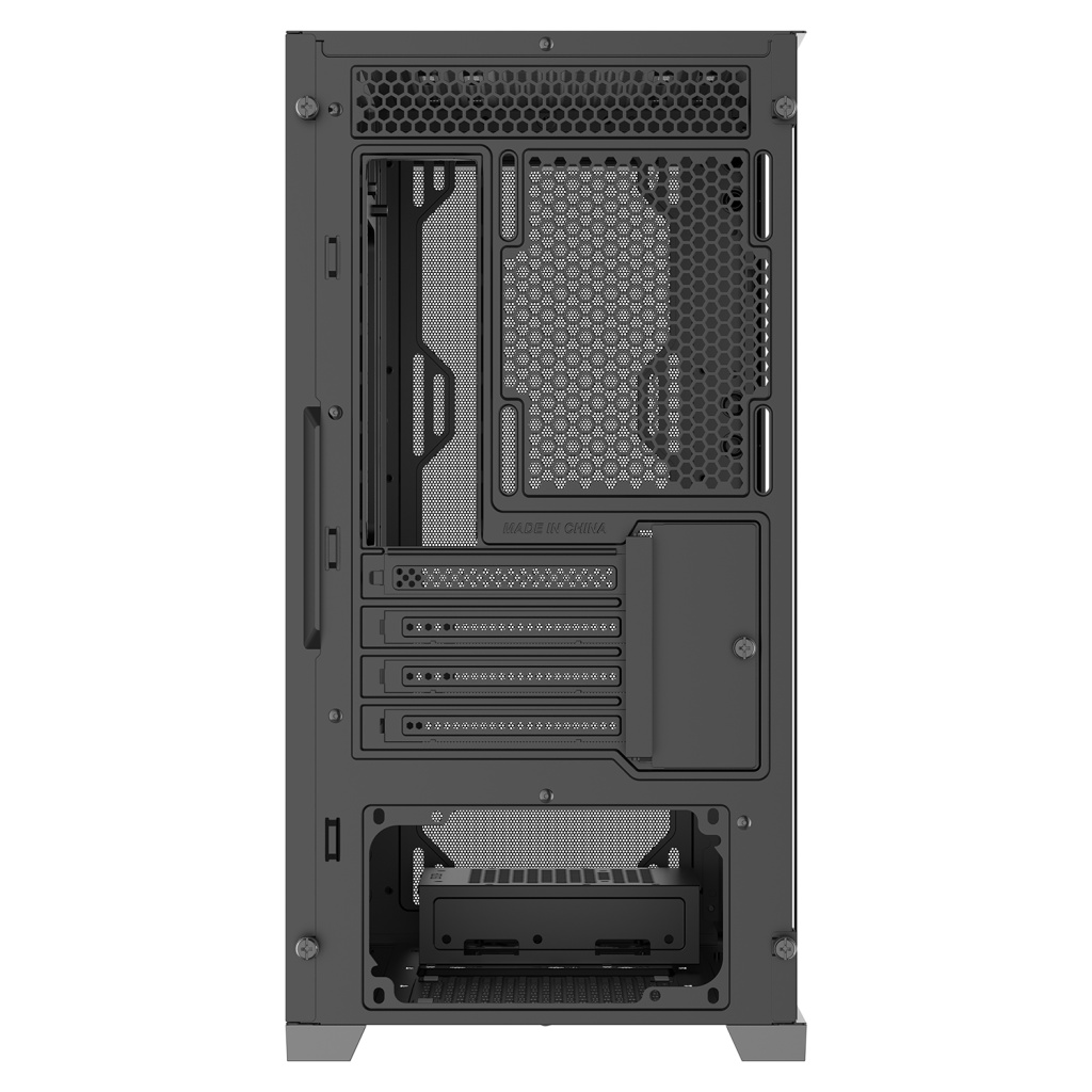 Корпус ПК без блока питания Case SAMA S31E Black, Midi-Tower, TG, no fans, 2xUSB 3.0 + 1xUSB 3.2 Typ