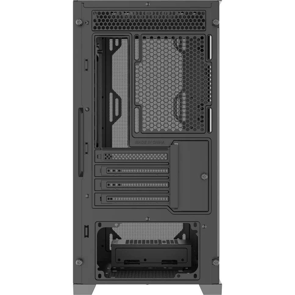 Корпус ПК без блока питания Case SAMA S31E Black, Midi-Tower, TG, no fans, 2xUSB 3.0 + 1xUSB 3.2 Typ