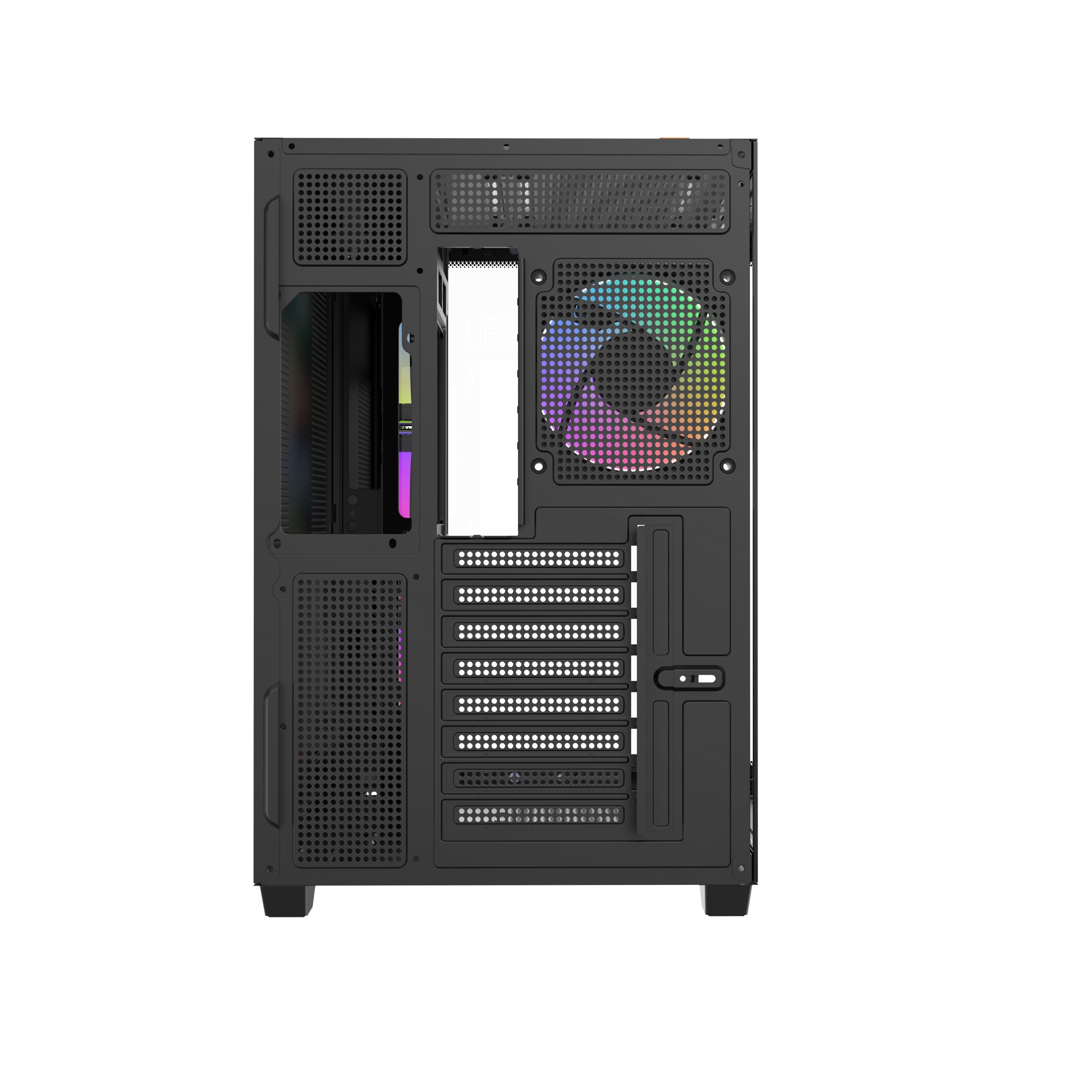 Корпус ПК без блока питания Case Ocypus Gamma C74 BK ARGB, Midi-Tower, TG, 4x120mm ARGB, 2xUSB-A 3.0