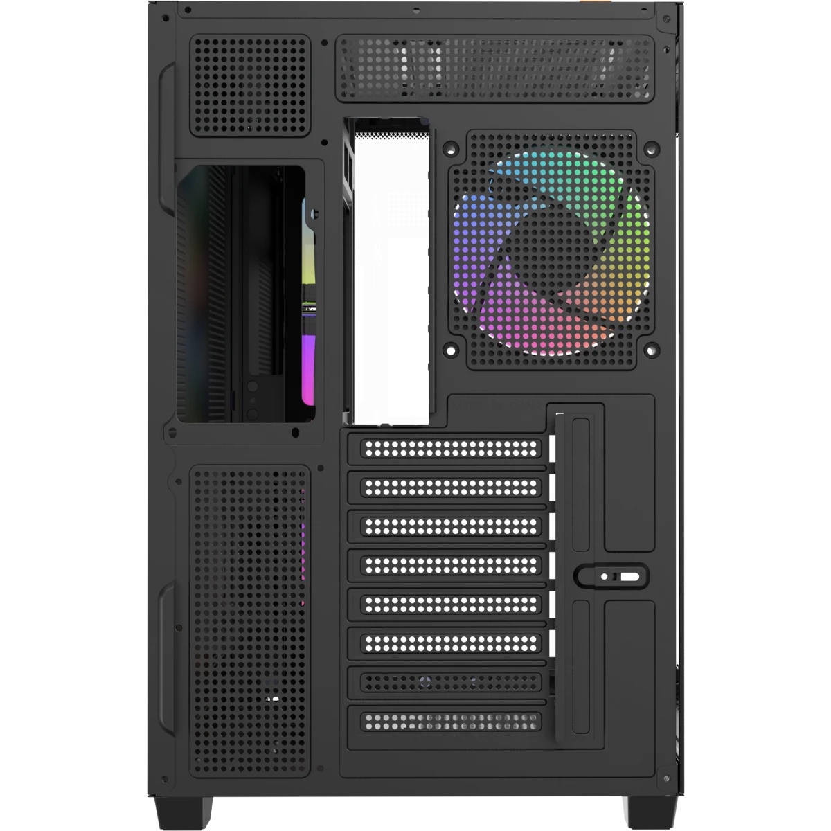 Корпус ПК без блока питания Case Ocypus Gamma C74 BK ARGB, Midi-Tower, TG, 4x120mm ARGB, 2xUSB-A 3.0