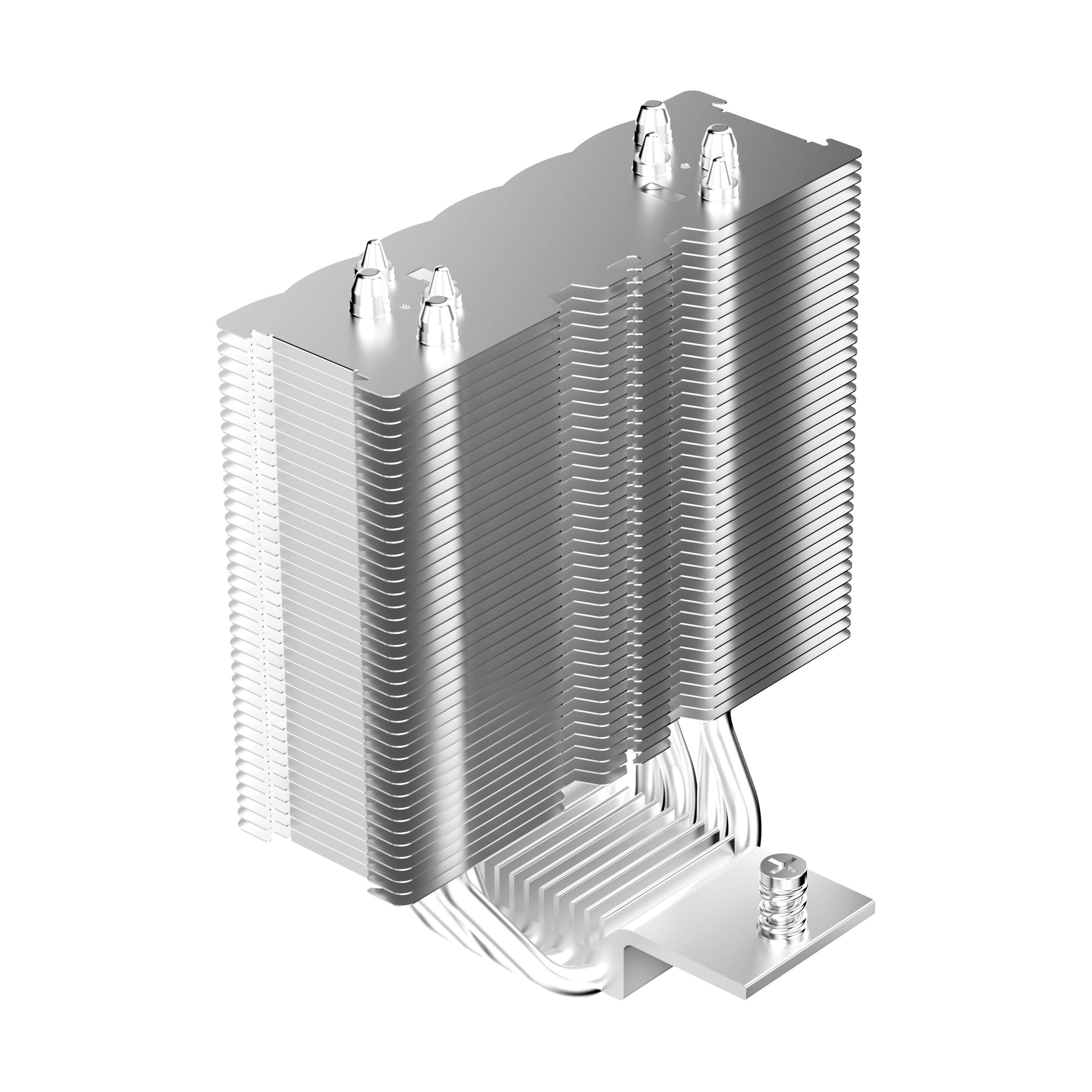 Кулер для процессора CPU Cooler Ocypus Delta A40 EX WH ARGB (200W, 4-pin PWM, 157mm, Al/Cu, 4x6mm, A