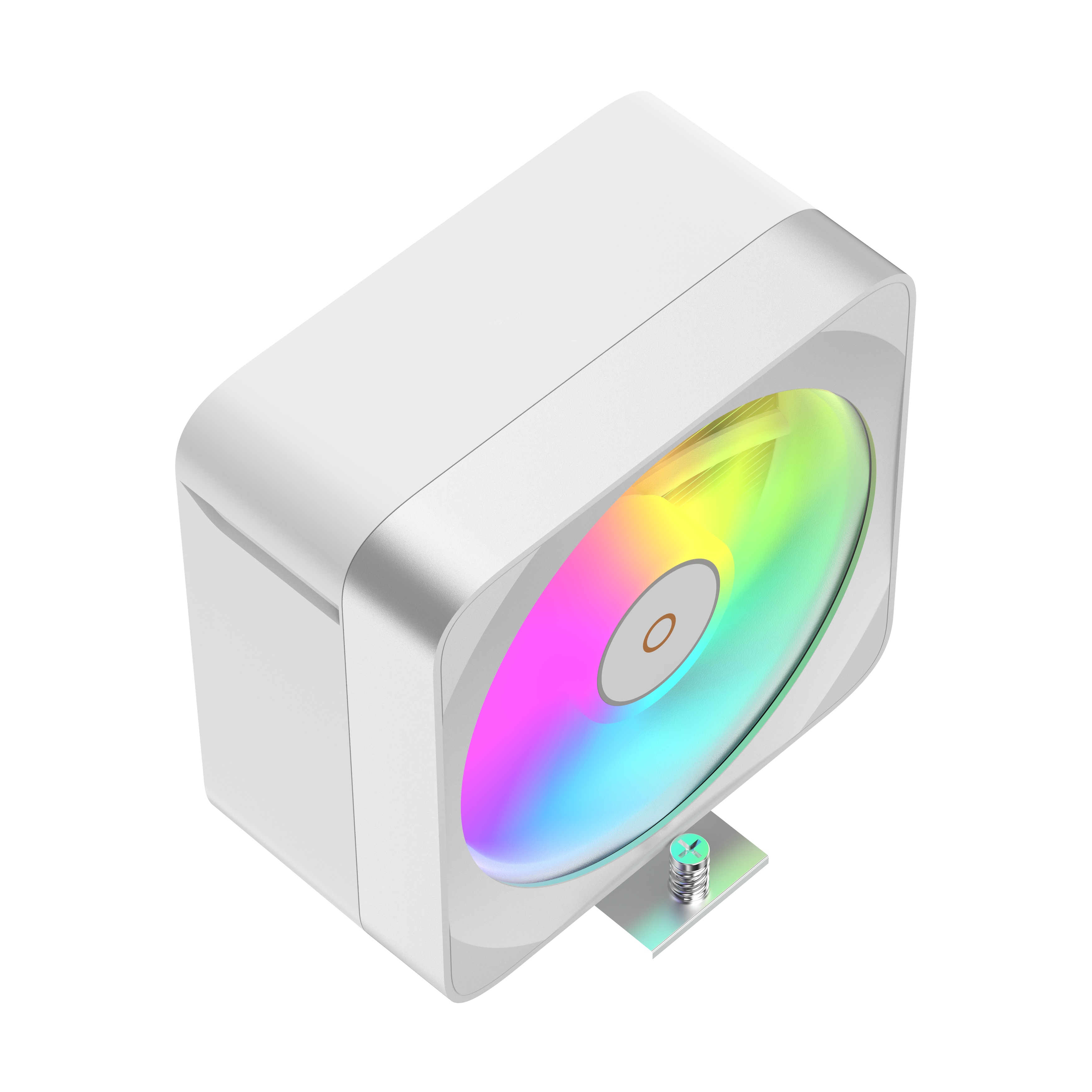 Кулер для процессора CPU Cooler Ocypus Delta A40 EX WH ARGB (200W, 4-pin PWM, 157mm, Al/Cu, 4x6mm, A