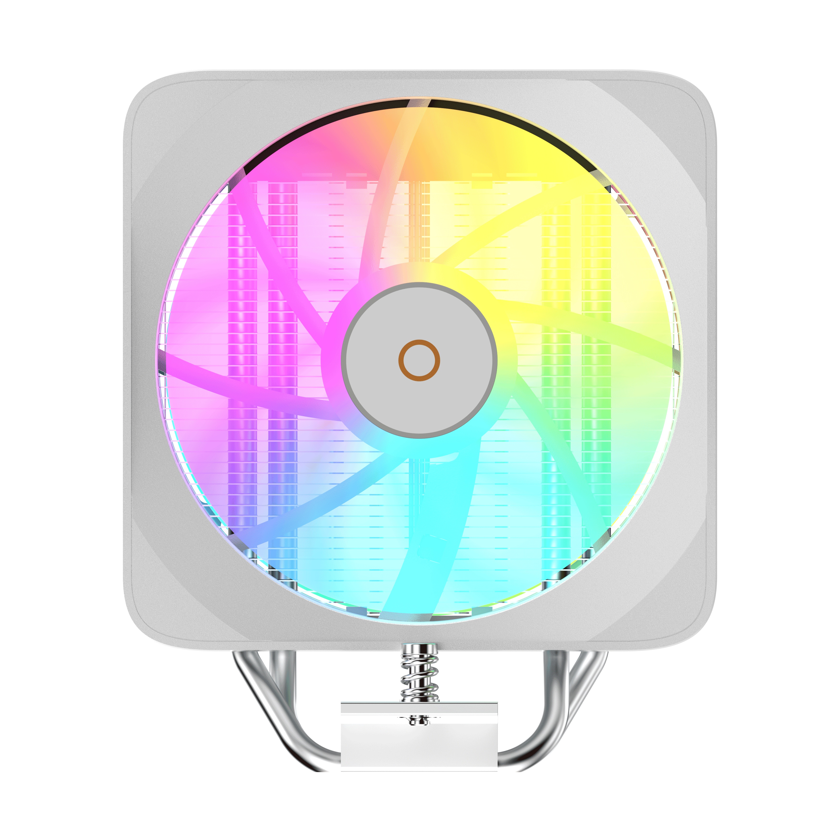 Кулер для процессора CPU Cooler Ocypus Delta A40 EX WH ARGB (200W, 4-pin PWM, 157mm, Al/Cu, 4x6mm, A