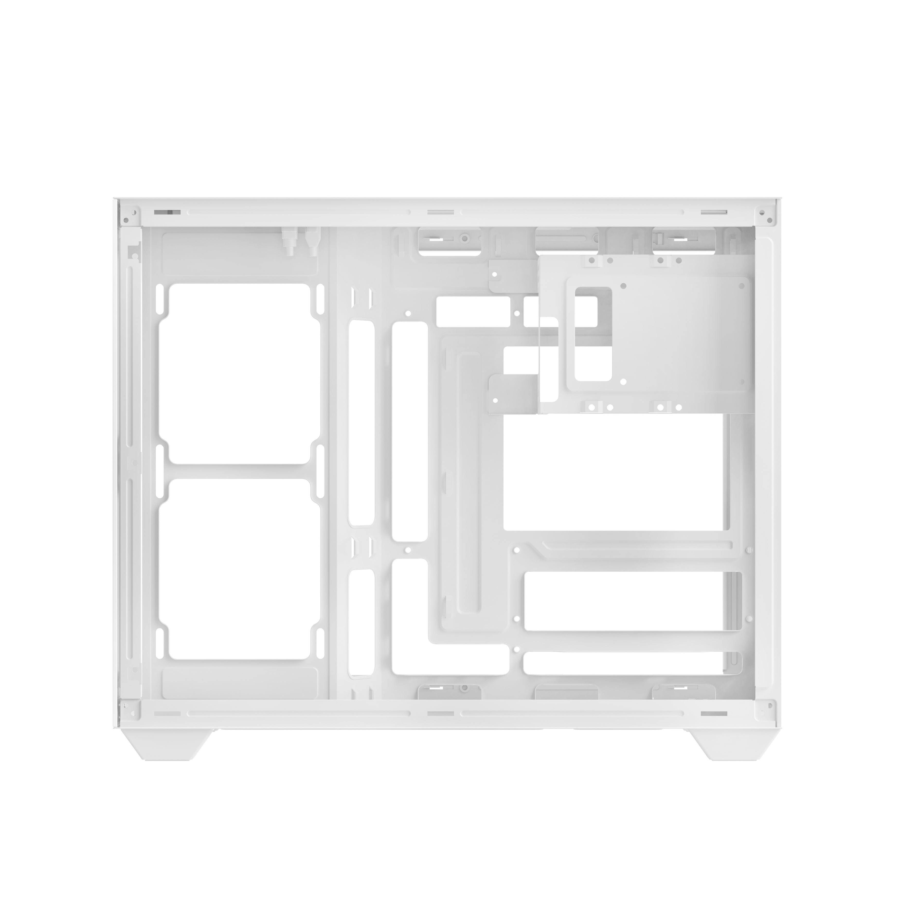 Корпус ПК без блока питания Case Ocypus Gamma C54 WH, Midi-Tower, TG, no fans, 1xUSB-C + 2xUSB 3.0,