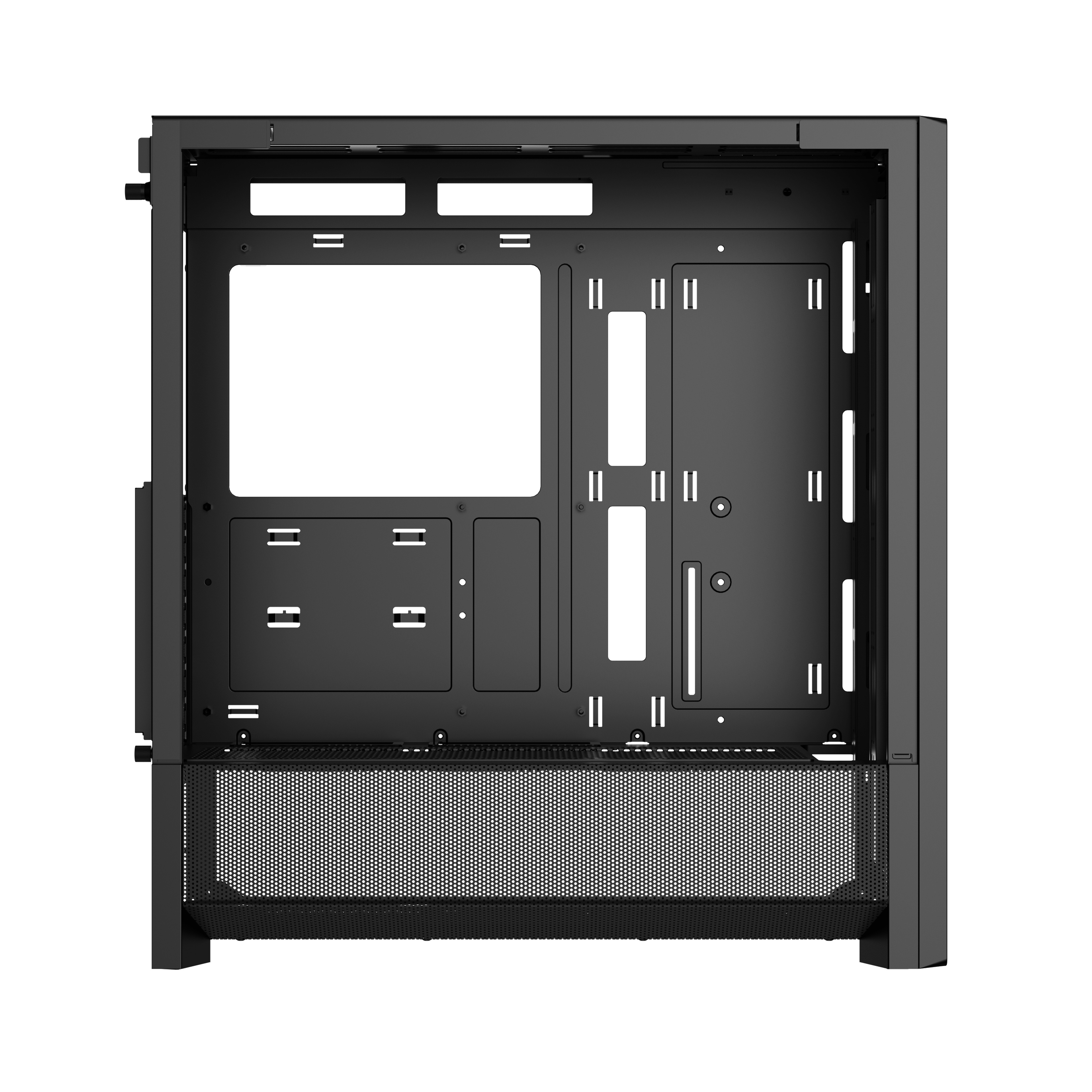Корпус ПК без блока питания Case Ocypus Delta C70 BK, Midi-Tower, TG, no fans, 2xUSB-A 3.0 + 1xUSB-C