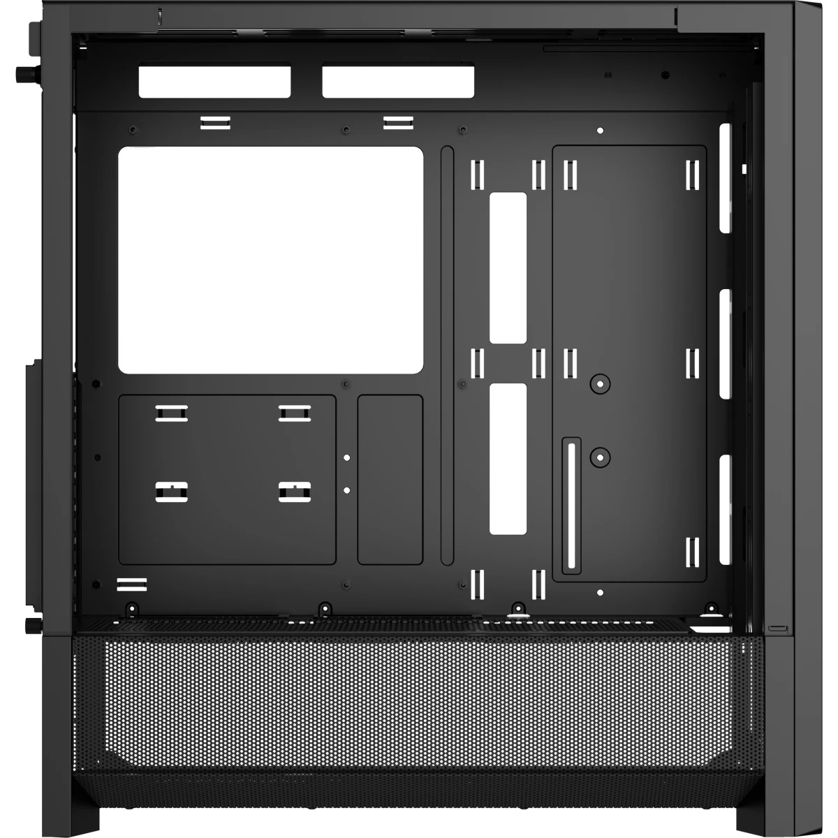 Корпус ПК без блока питания Case Ocypus Delta C70 BK, Midi-Tower, TG, no fans, 2xUSB-A 3.0 + 1xUSB-C