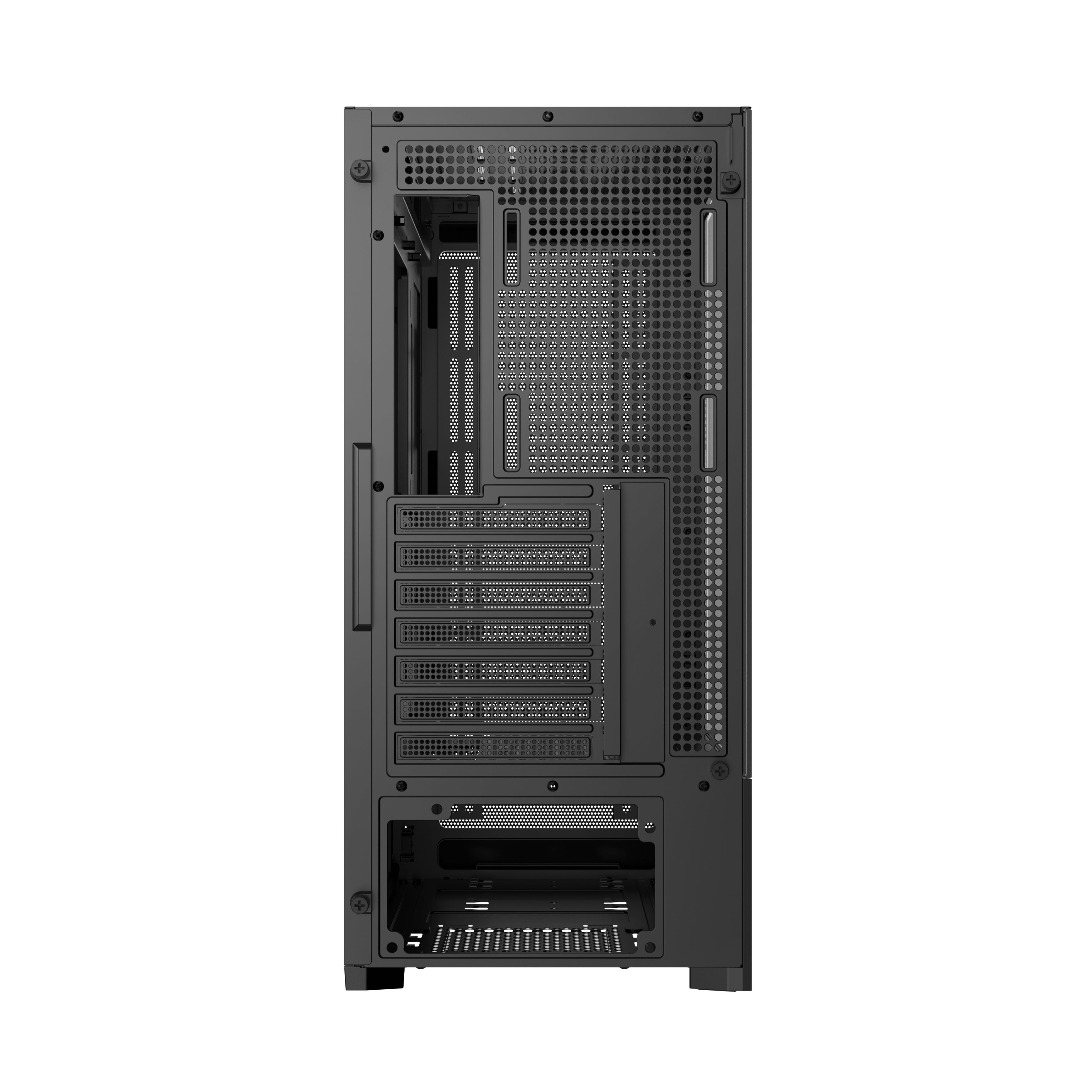 Корпус ПК без блока питания Case Ocypus Delta C70 BK, Midi-Tower, TG, no fans, 2xUSB-A 3.0 + 1xUSB-C