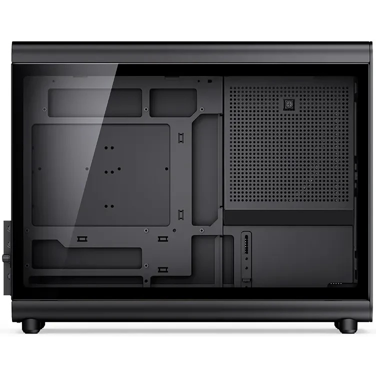 Корпус без блока питания JONSBO D33, Mini-Tower, TG, no fan, 2xUSB-A 3.0 + 1xUSB-C 3.2, mATX, mITX B
