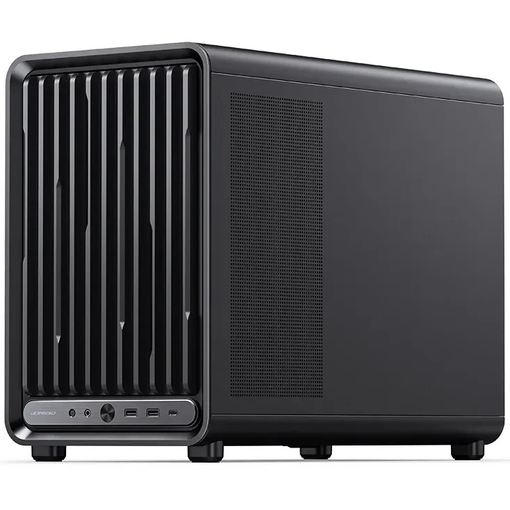 Корпус без блока питания JONSBO D33, Mini-Tower, TG, no fan, 2xUSB-A 3.0 + 1xUSB-C 3.2, mATX, mITX B
