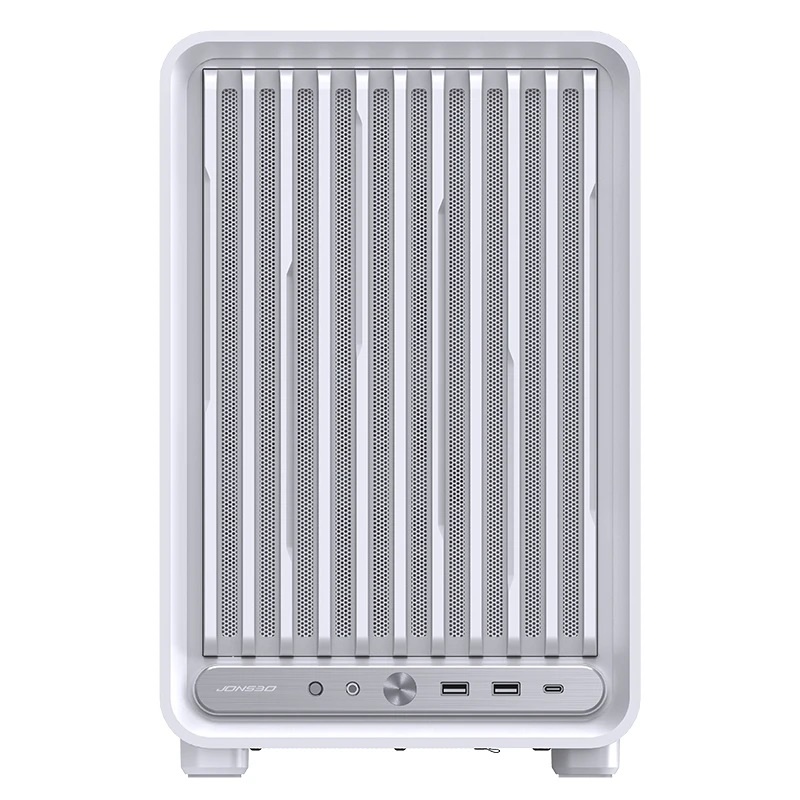 Корпус без блока питания JONSBO D33, Mini-Tower, TG, no fan, 2xUSB-A 3.0 + 1xUSB-C 3.2, mATX, mITX W