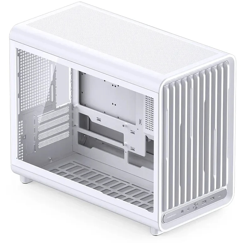 Корпус без блока питания JONSBO D33, Mini-Tower, TG, no fan, 2xUSB-A 3.0 + 1xUSB-C 3.2, mATX, mITX W