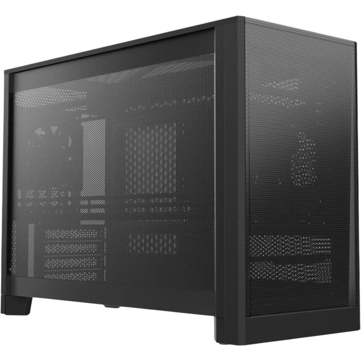 Корпус Montech TEN черный без БП mATX 9x120mm 6x140mm 2xUSB3.0 audio bott PSU