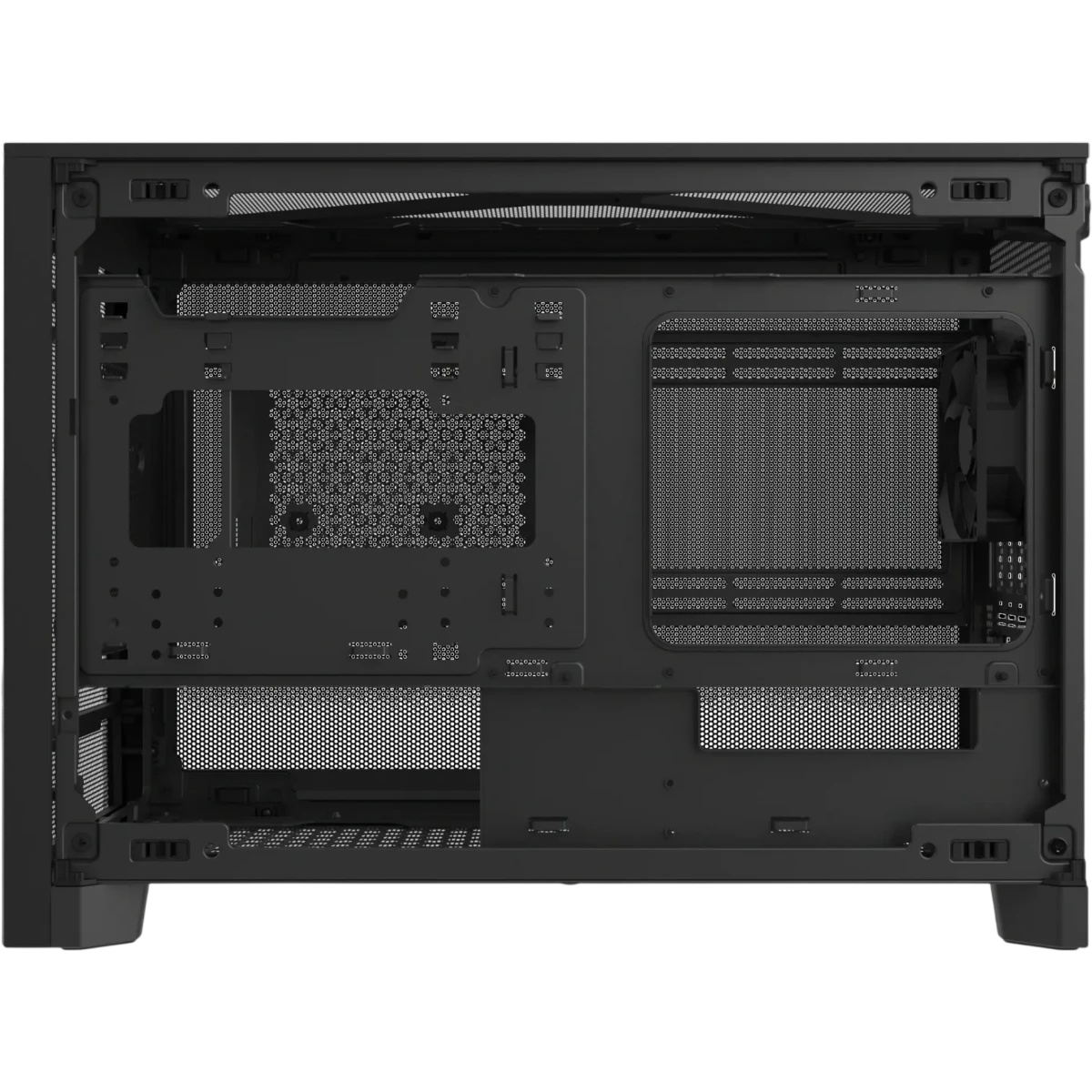 Корпус Montech TEN черный без БП mATX 9x120mm 6x140mm 2xUSB3.0 audio bott PSU