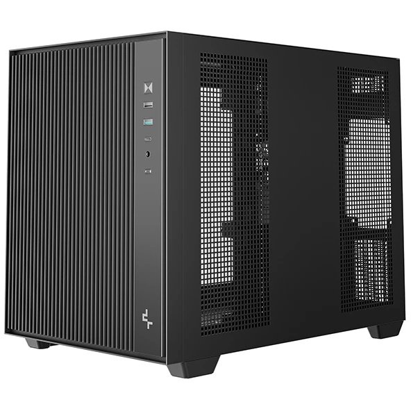 Компьютерный корпус Deepcool CG330 MESH 3F черный без БП mATX 6x120mm 4x140mm 2xUSB2.0 1xUSB3.0 audi
