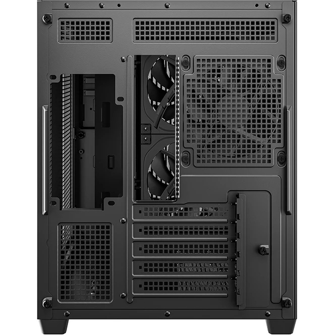 Компьютерный корпус Deepcool CG330 MESH 3F черный без БП mATX 6x120mm 4x140mm 2xUSB2.0 1xUSB3.0 audi