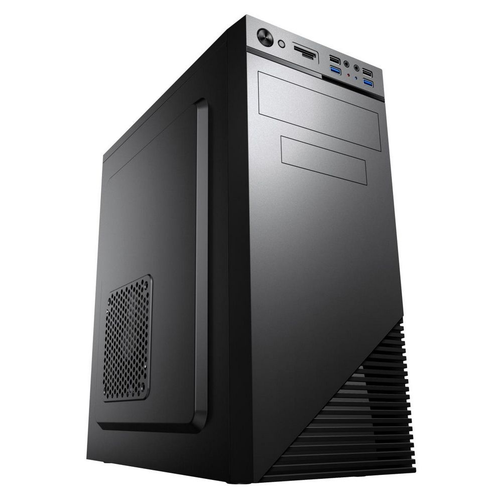 Компьютерный корпус ACD Coffre 103 mATX, Black, CPU 160мм, VGA 320мм, PSU 170мм,  1x5.25EXT, 1x3.5EX