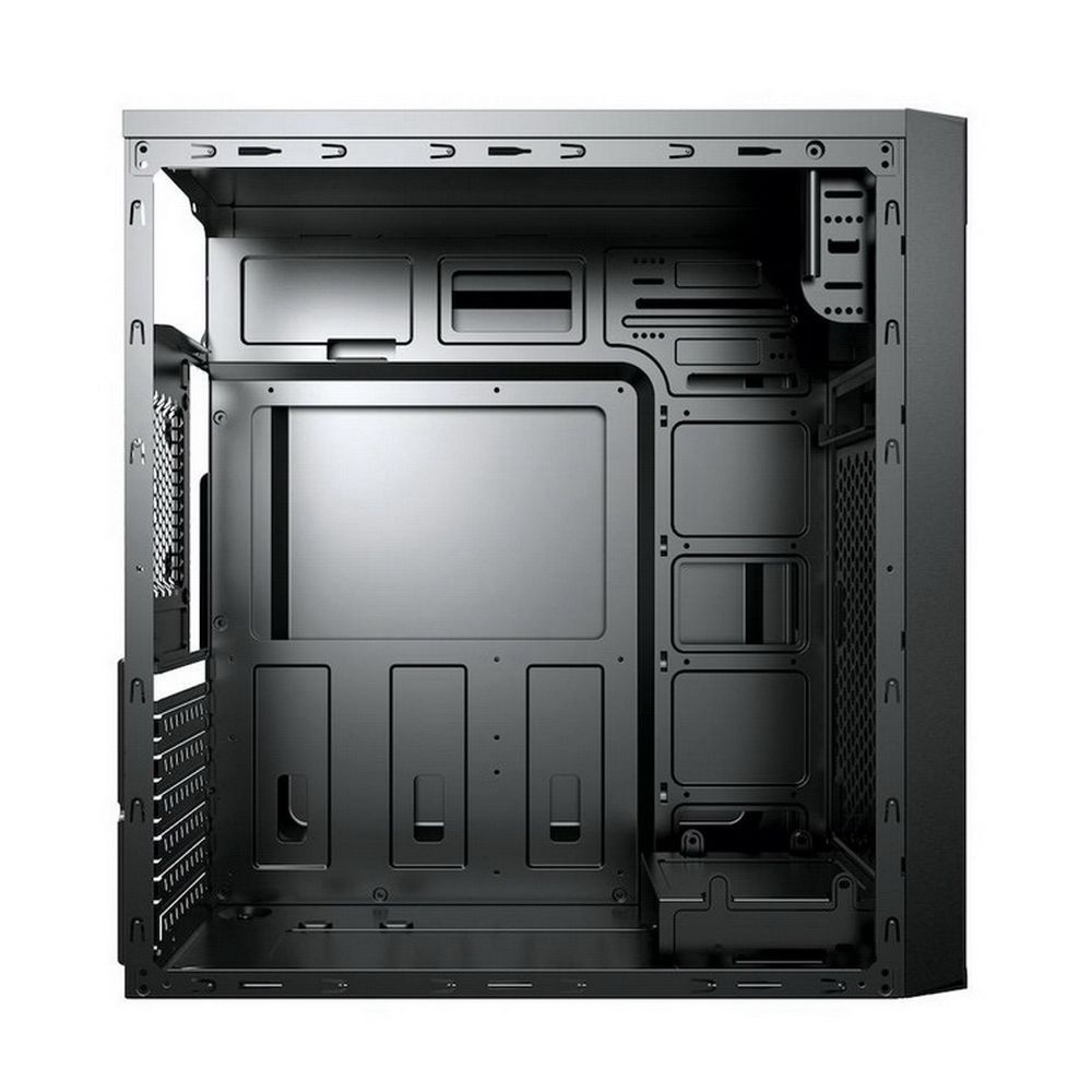Компьютерный корпус ACD Coffre 103 mATX, Black, CPU 160мм, VGA 320мм, PSU 170мм,  1x5.25EXT, 1x3.5EX