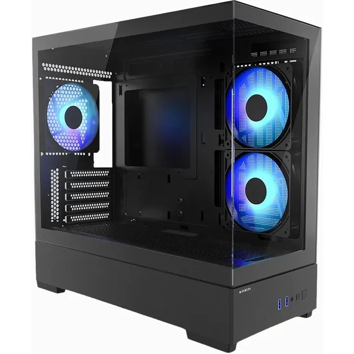 Корпус для компьютера ACCORD mATX ACC-MT210B-G01 Black