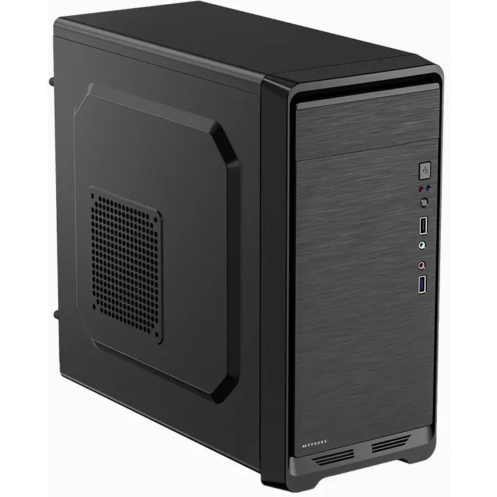 Корпус Accord ACC-811 черный без БП mATX 1x80mm 3x120mm 1xUSB2.0 1xUSB3.0 audio bott PSU