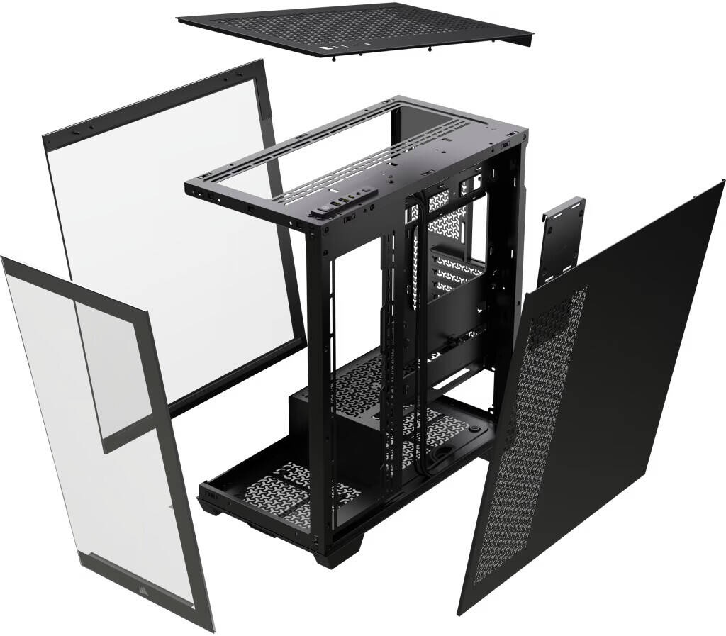 Корпус без блока питания/ Case Corsair 3500X, Midi-Tower, TG, no fan, 2xUSB-A 3.2, 1xUSB 3.2 Type-C,
