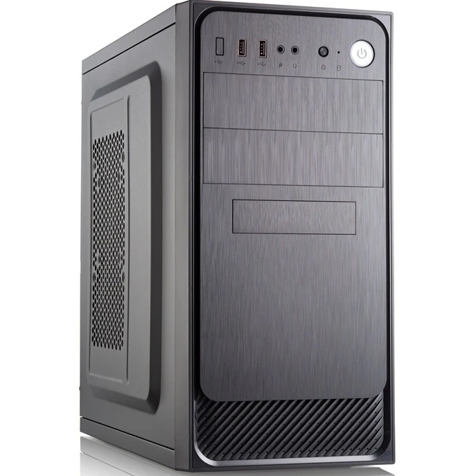 Корпус без блока питания Сase Forza mATX, W/O PSU, 2xUSB2.0, Black, w/o FAN, no powercord