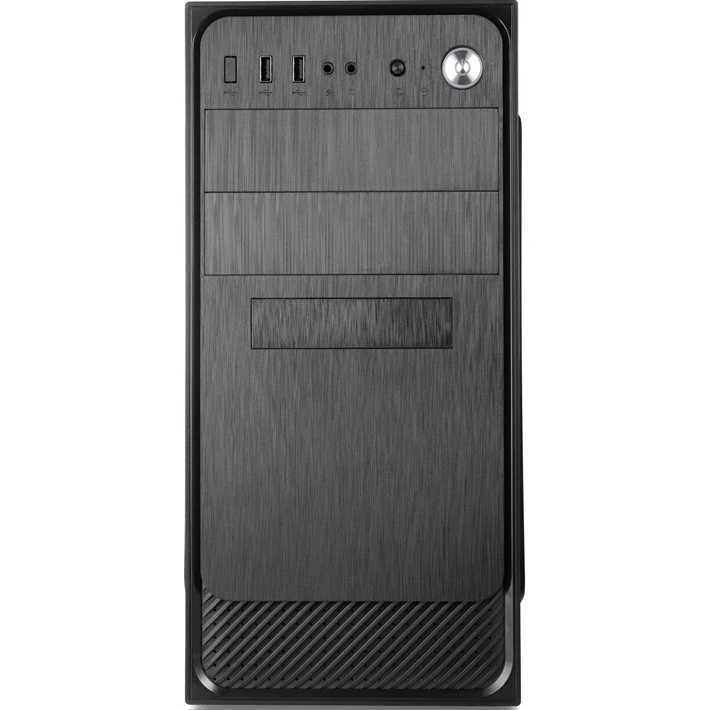 Корпус без блока питания Сase Forza mATX, W/O PSU, 2xUSB2.0, Black, w/o FAN, no powercord