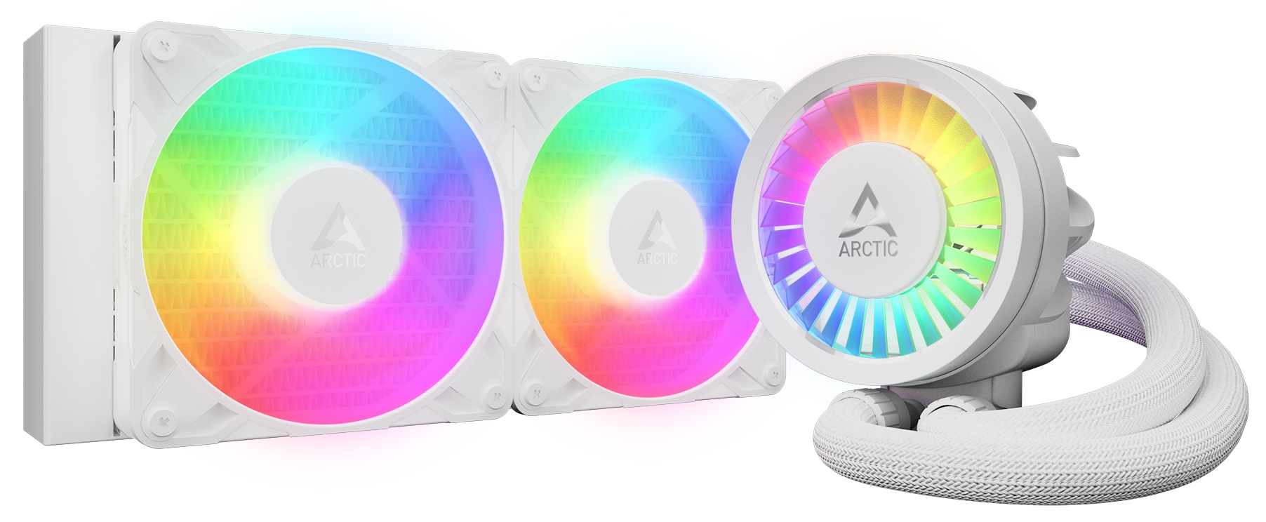Жидкостная система охлаждения Cooling Arctic Liquid Freezer III Pro 240 A-RGB (White)  Multi Compati