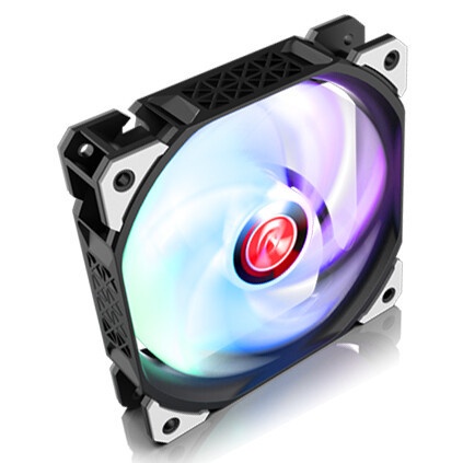 Вентилятор для корпуса AGERAS 12 ARGB-1 (120x120x25mm, PWM, 800-2200RPM, 33 dBA max, ARGB LED, hydra