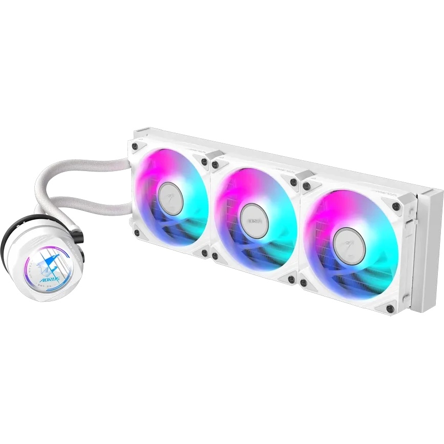 Система водяного охлаждения Gigabyte AORUS WATERFORCE II 360I White (9JAWTX2360I-00-10)